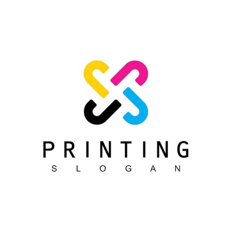 Premium Vector Digital Print Logo Design Template