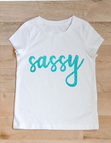 Sassy Shirt Girls Sassy Shirt Glitter Sassy Shirt By