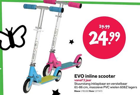 Evo Inline Scooter Aanbieding Bij Intertoys 1folders Nl