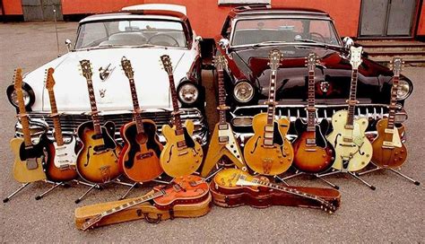 Cars And Guitars People With Cars Pinterest