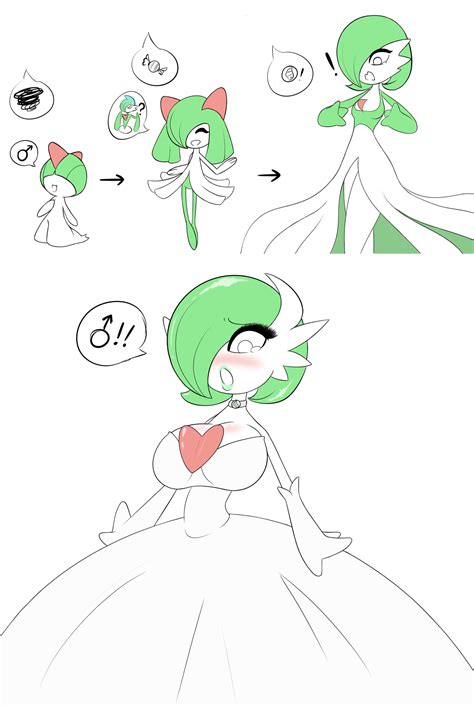 Post Comic Gardevoir Kirlia Mega Evolution Mega Gardevoir