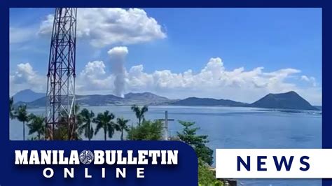 Phivolcs Records Another Phreatic Eruption At Taal Volcano