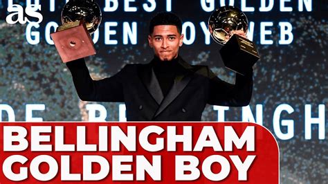 Bellingham Recibe El Golden Boy 2023 Youtube