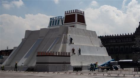 Maqueta Del Templo Mayor En El Z Calo De La Cdmx Cost Mdp Latinus