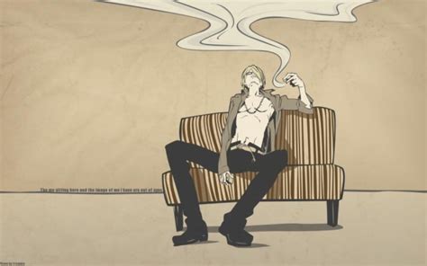 Sanji One Piece Anime Smoking Hd Wallpaper Cartoon Comic Anime