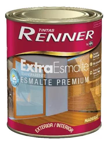 Esmalte Transparente Renner Extra Rapido Brillante 900 Ml Cuotas