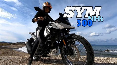 SYM NH 300 T Review Kokkina Fegaria Test YouTube