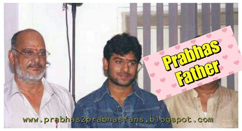 Prabhas 2 PrabhasFans: 10 Photos Of Prabhas And His Father You Shouldn ...