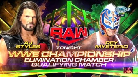 Aj Styles Vs Rey Mysterio Raw Tokyvideo