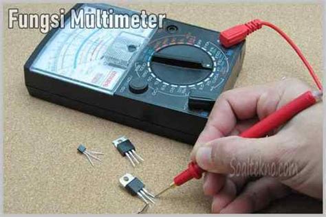 Multitester Cara Menggunakan Multimeter Dengan Baik Dan Benar