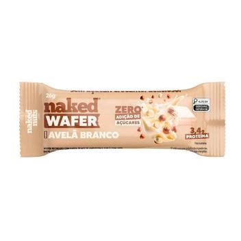 Naked Wafer g de Proteína Sabor Avelã Branco g Naked Nuts Wafer Magazine Luiza