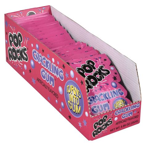 Pop Rocks Bubble Gum 24ct The Stuff Shop