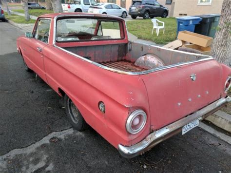 1960 Ford Falcon Ranchero El Camino Pick Up Straight Six Automatic For