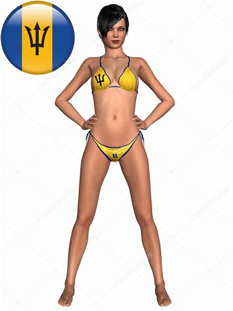 Sexy Girl With Bikini Barbados Stock Photo Digitalstudio