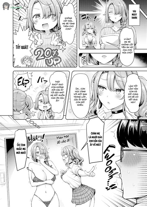 Đọc truyện hentai Nàng gyaru não bé ngực to và mẹ cô ấy Chapter 2