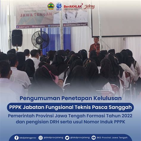 Pengumuman Hasil Seleksi Kompetensi Dan Penetapan Kelulusan PPPK