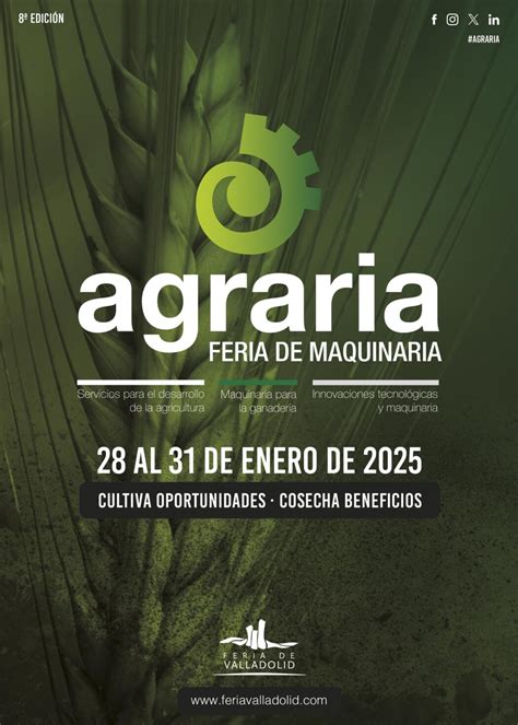 Feria de Valladolid prepara la octava edición de Agraria eComercio