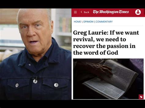 Pastor Greg Laurie Shares Three Key Principles For Revival God Tv News