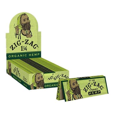 Zig Zag Organic Hemp 1 1 4 Rolling Papers Buy Cbd Cigarettes Online