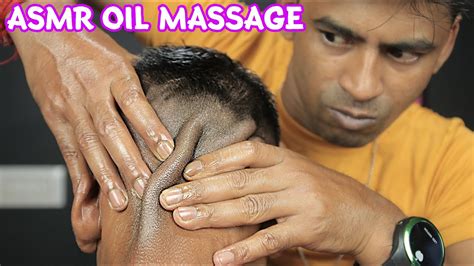 Asmr Deep Tissue Head Massage With Lots Of Oil Indian Relaxing Deep