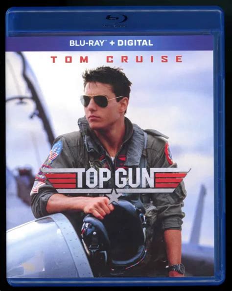 TOP GUN BLU Ray DVD Tom Cruise Kelly McGillis Val Kilmer Anthony