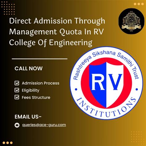 Direct Admission Management Quota RV College Of Engineering