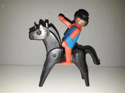 Playmobil Geobra Cheval Et Cavalier No Eur Picclick Fr