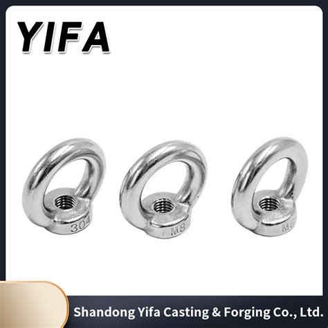 Stainless Steel Hardware Eye Bolt Ss304 Ss316 Lifting Eye Bolt Din580