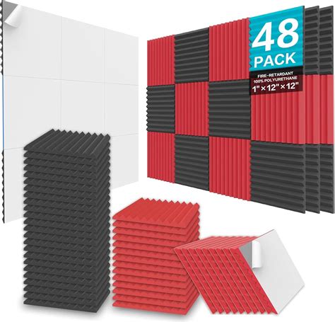 Amazon Jber Pack Acoustic Foam Panels X X Upgraded