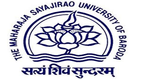 The Maharaja Sayajirao University Of Baroda Admission Notice 2013