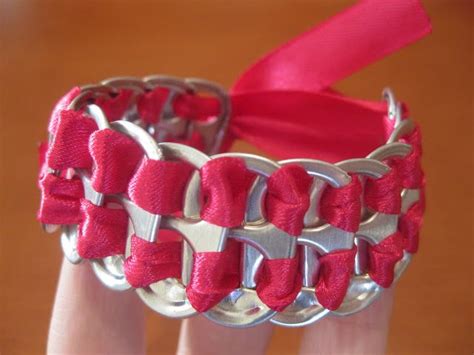 Diy Pop Tab Bracelet Pop Tab Bracelet Pop Tabs Craft Accessories