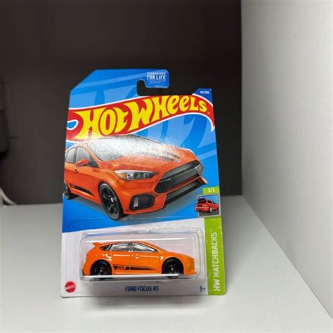 Hot Wheels Toys Hot Wheels Ford Focus Rs Hw Hatchbacks Orange Poshmark