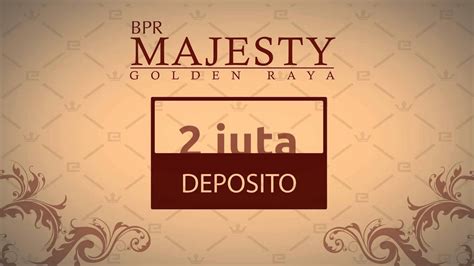 BPR Majesty Golden Raya Batam YouTube