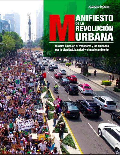 Manifiesto de la Revolución Urbana Greenpeace México