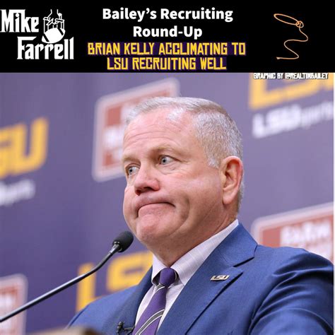 Recruiting Round Up Brian Kelly And Lsu Shine Page Sep