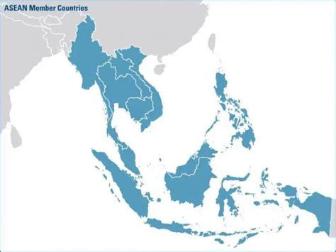 Peta Asean Lengkap, Beserta Negara Anggotanya - LezGetReal