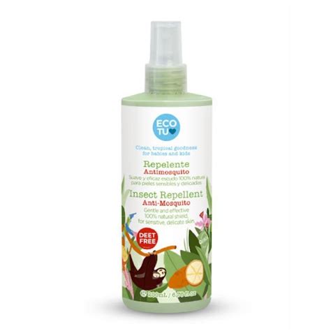 Repelente Para Bebe Natural - Repelente para Bebé - 100% Natural 200ml EcoTU – Babycentro.com