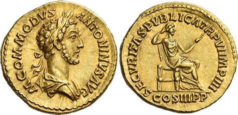 Commodus Coin Bronze Edu Svet Gob Gt