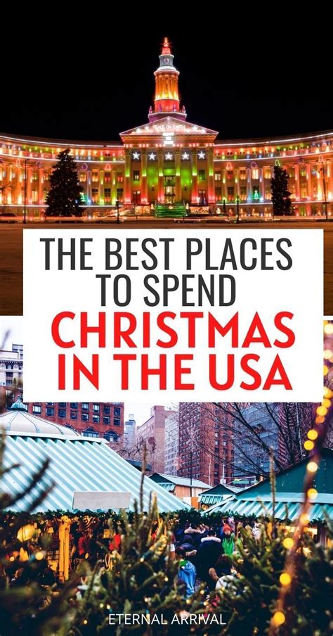 21 Best Places To Spend Christmas In The Usa Artofit