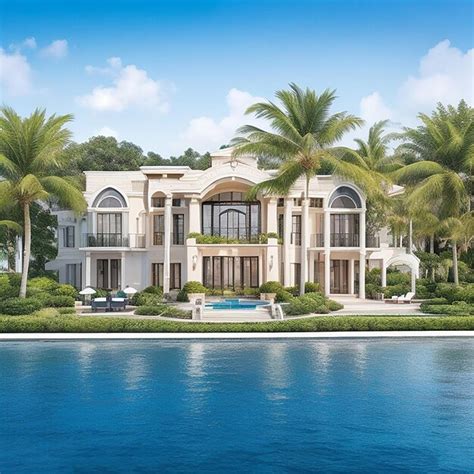 Premium Photo Discover Your Dream Waterfront Luxury Real Estate With