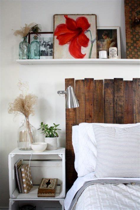 40 Dreamy Diy Headboards You Can Make By Bedtime Home Bedroom Pallet