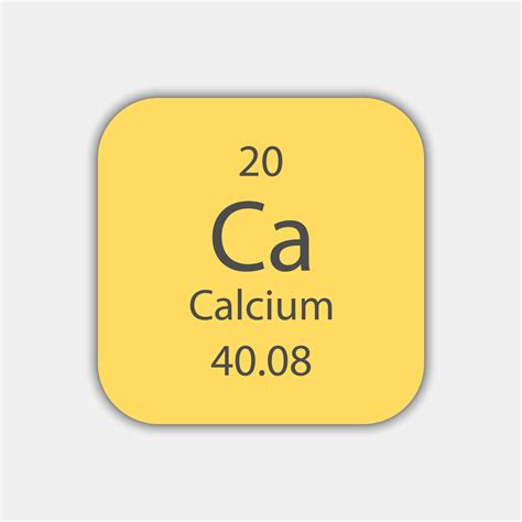 Calcium Element Periodic Table