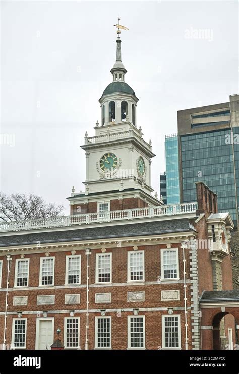 Philadelphia Usa December 14 2019 Independence Hall Building