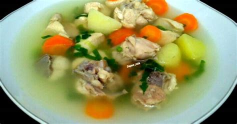 Resep Sop Ayam Oleh Bunda Tsaqib Cookpad
