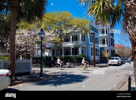 Historical Mansion And Homes In Charleston South Carolina Usa North