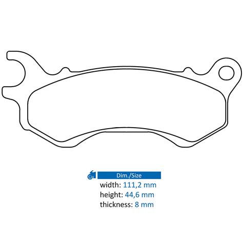 Belag Bremse Gesintert Cl Brakes Kompatibel Mit Honda Nsc