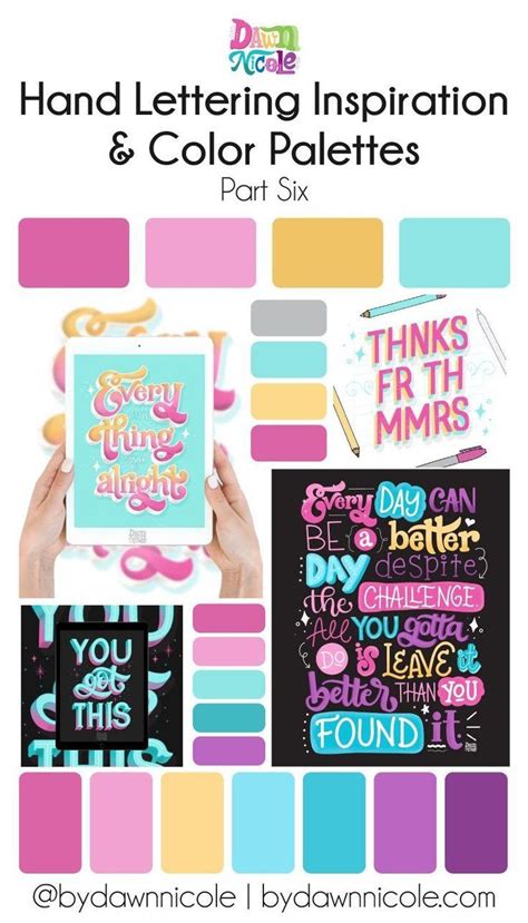 Pin By Melissa Courtney On Color Palettes Hand Lettering Inspiration