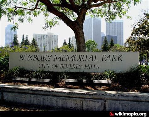 Roxbury Memorial Park Los Angeles California