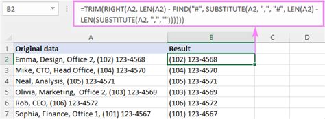 Hướng Dẫn Excel Remove Characters From Right Until Space Excel Loại Bỏ Các Ký Tự Từ Bên Phải