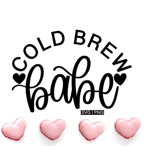 Cold Brew Babe Svg Iced Coffee Svg Cold Coffee Svg Iced Etsy